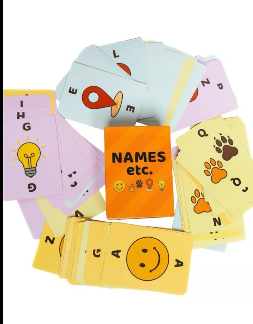 Names etc. games